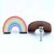 Handmade Acacia Wood Rainbow Kids Furniture Knob